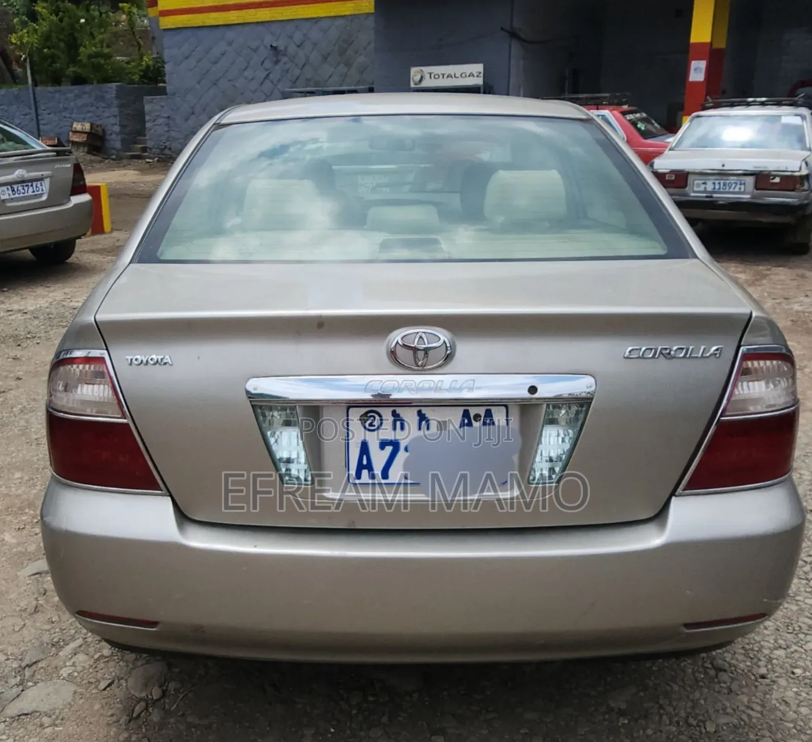 Toyota Corolla 2007 Gold