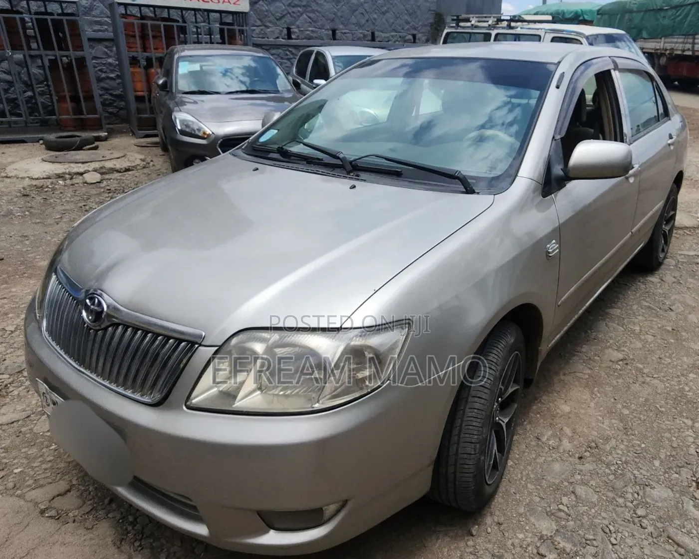 Toyota Corolla 2007 Gold