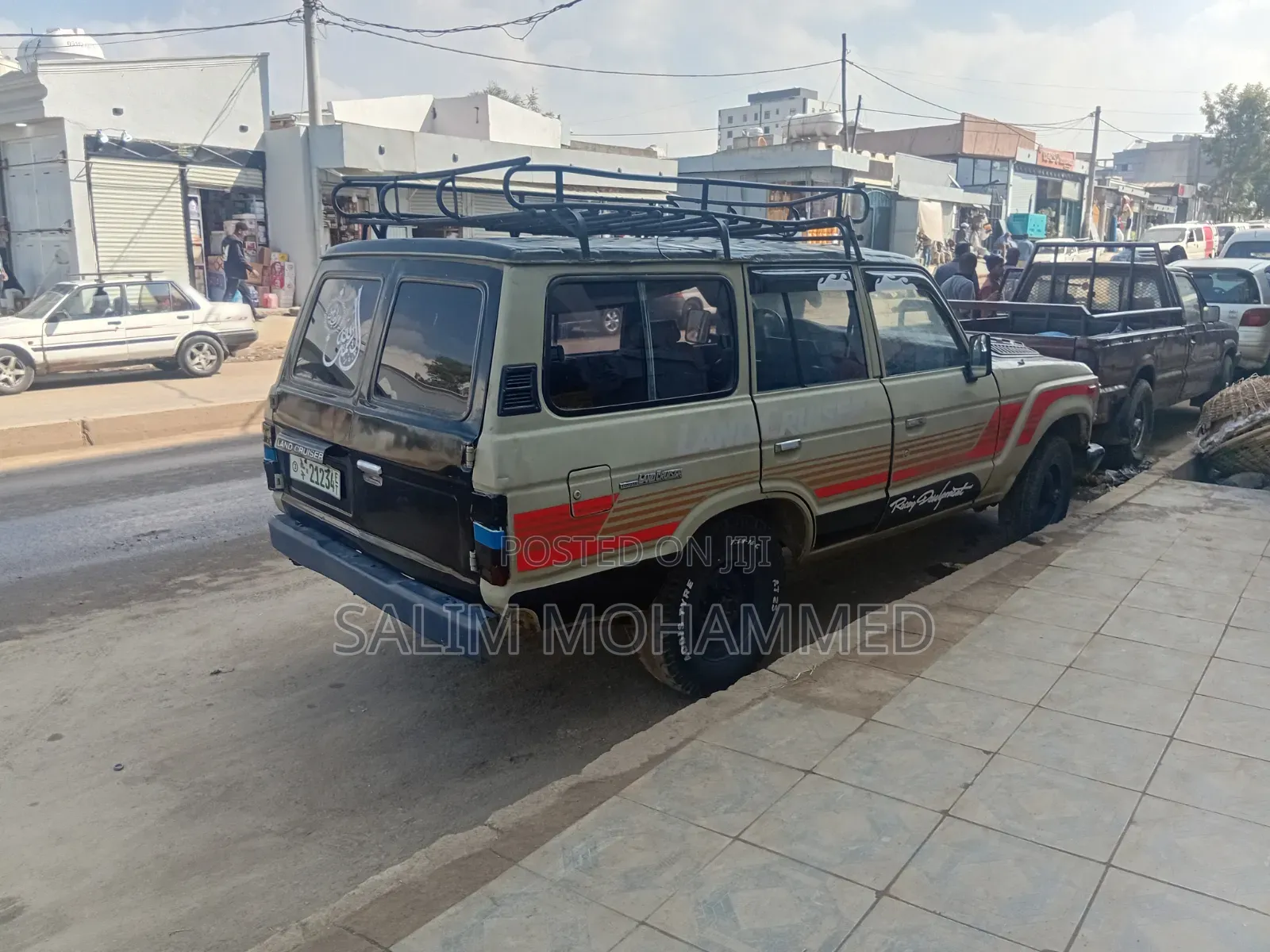 Toyota Land Cruiser 1989 Gray