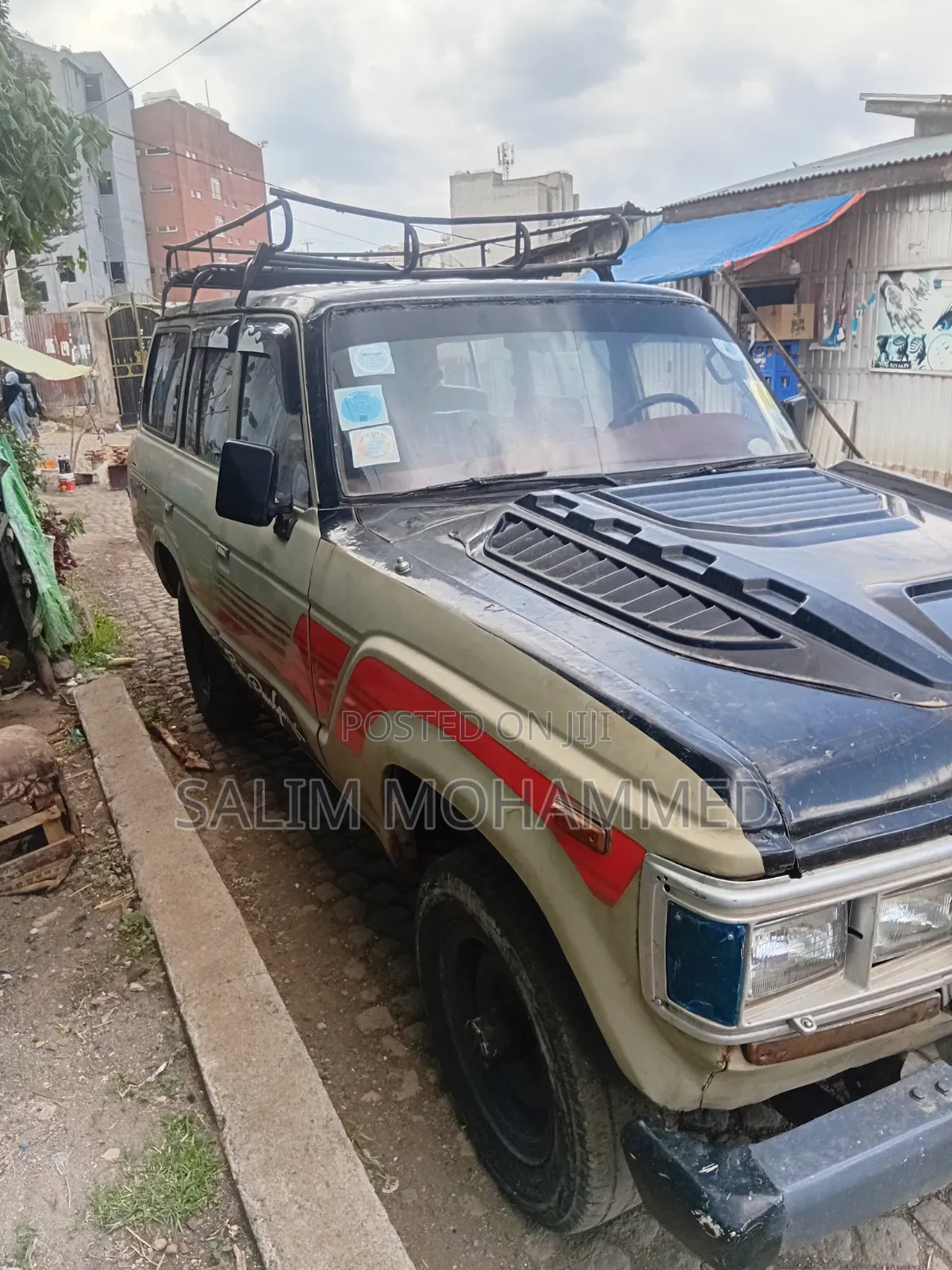 Toyota Land Cruiser 1989 Gray
