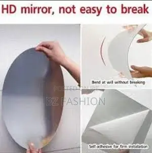 Plastic Mirror or Wall Sticker