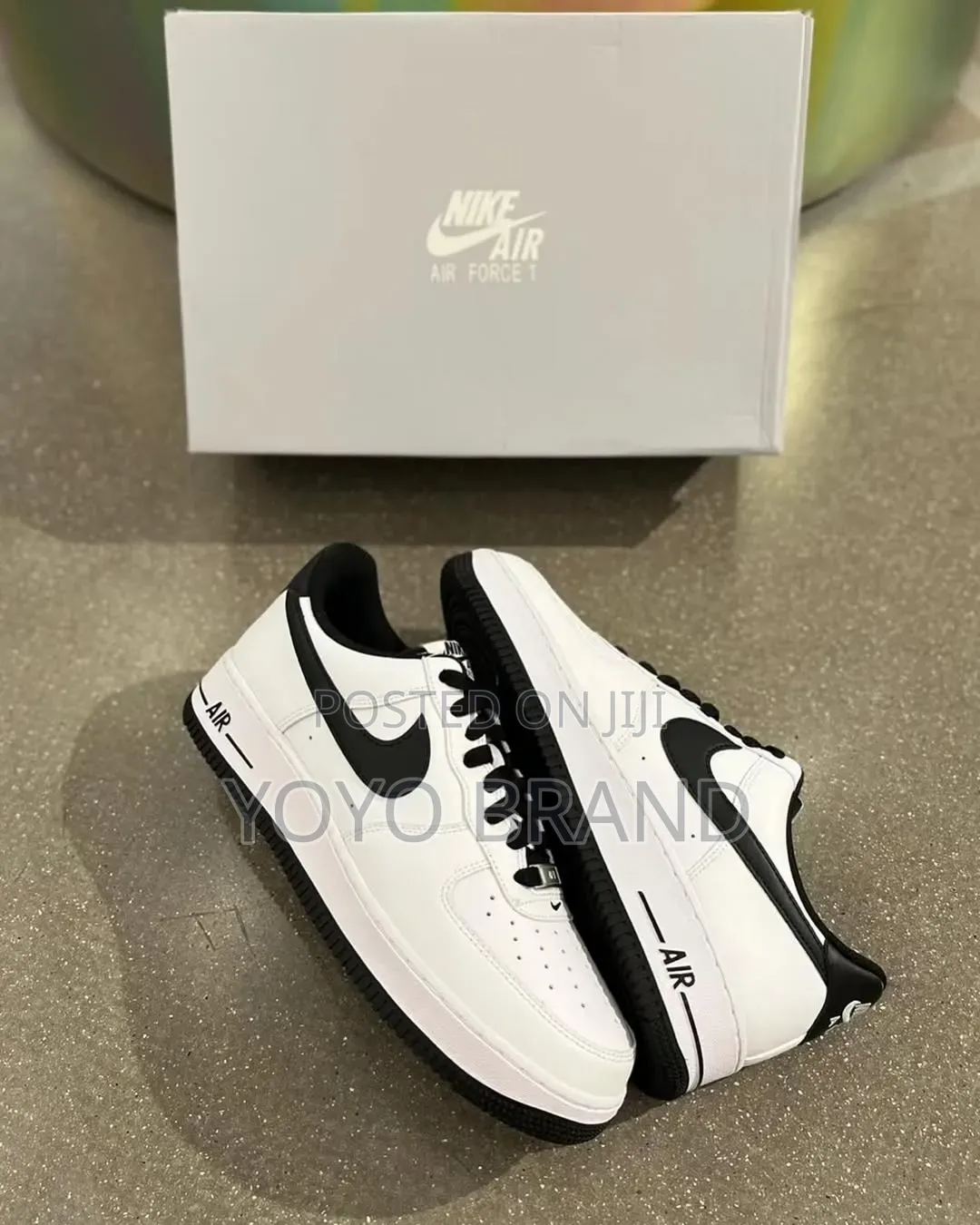 Nike Air Force 1 ’07 Low White/Black Unisex Fashion Sneaker