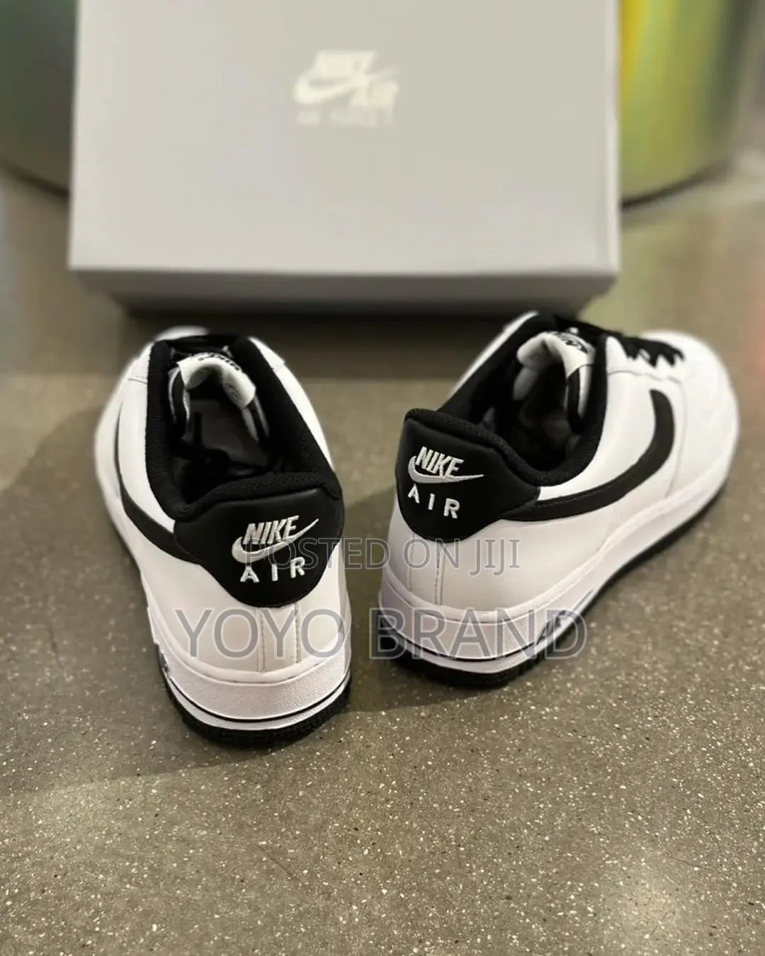 Nike Air Force 1 ’07 Low White/Black Unisex Fashion Sneaker