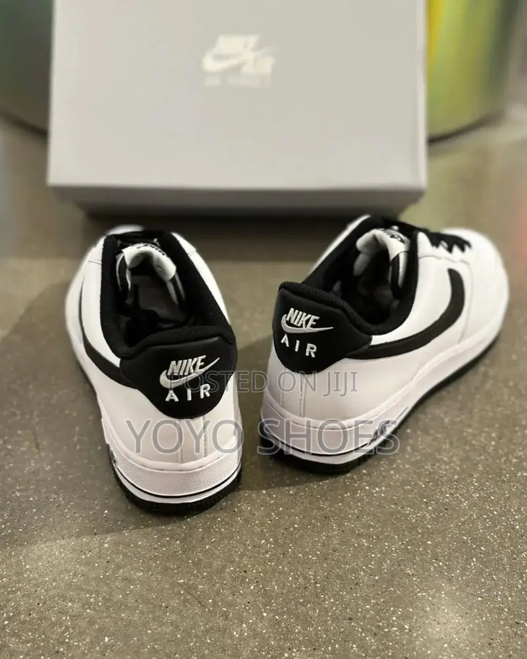 Nike Air Force 1 ’07 Low White/Black Unisex Fashion Sneaker