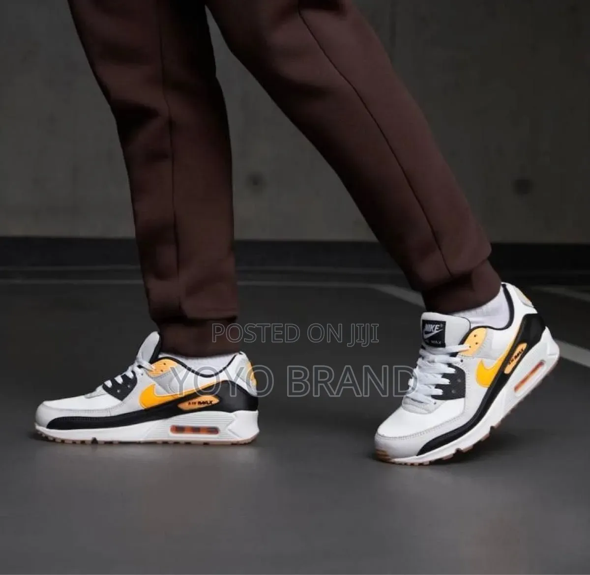 Nike Air Max 90 White, Photon Dust ,Black Laser Orange Fashion Shoes