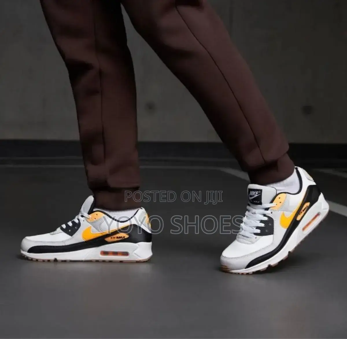 Nike Air Max 90 White, Photon Dust ,Black Laser Orange Fashion Shoes