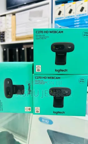 Logltech C270hd Webcam=Clear Vldeo No Storles