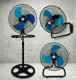 Standing Fan 18"-3-in-1 Industrial High-Velocity Electric Fan