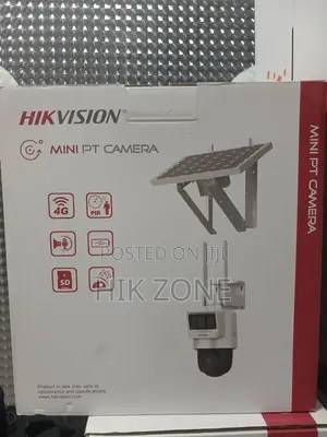Hikvision Mini Pt Camera Network Sola Panel