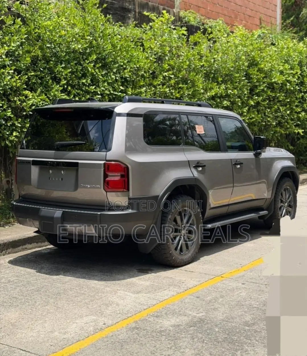 New Toyota Land Cruiser Prado 2.4 Hybrid 2025 Beige