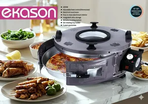 Ekason Round Oven Ef-30t Thermostatic Electric 3-In1