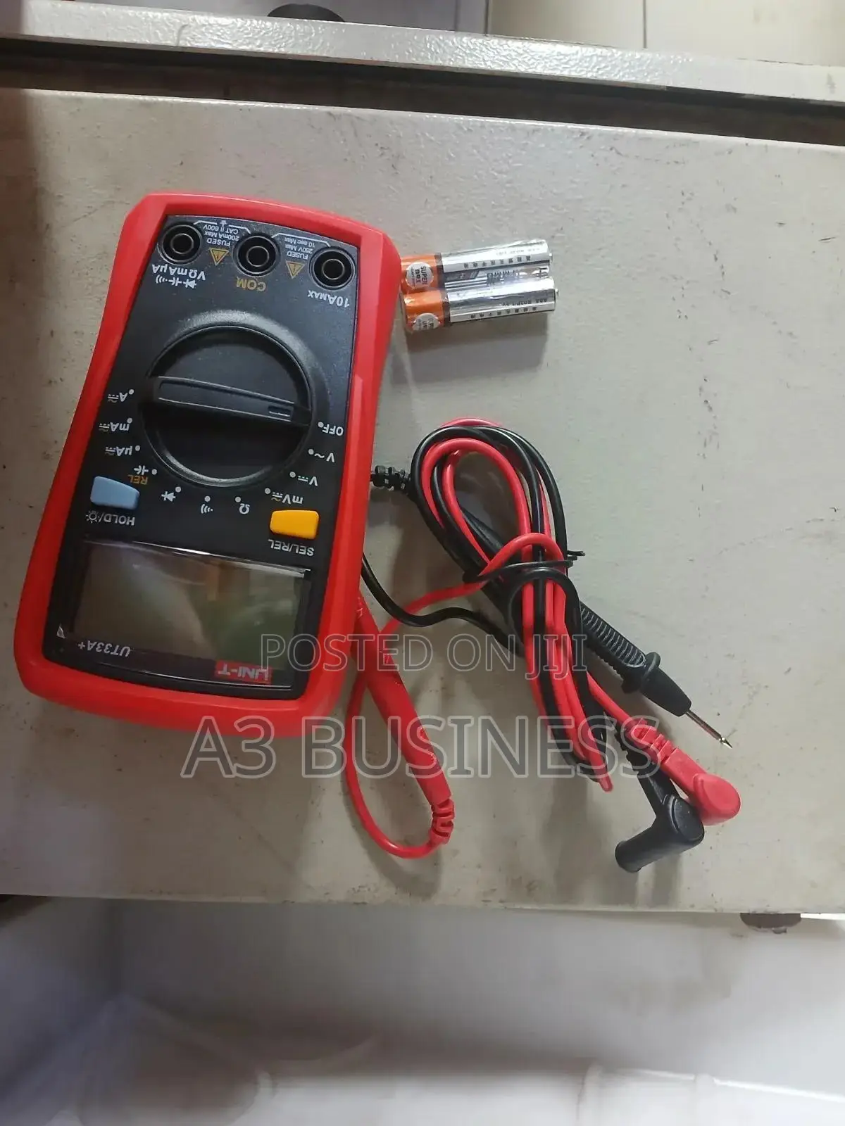 Uni-T Ut33a+ Palm Size Digital Multimeter መልቲሜትር
