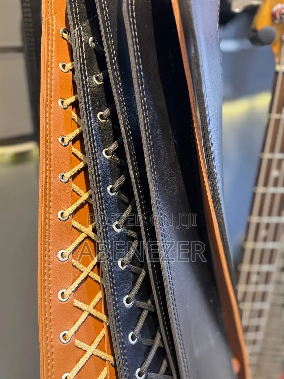 Leather Guitar Strap Belt