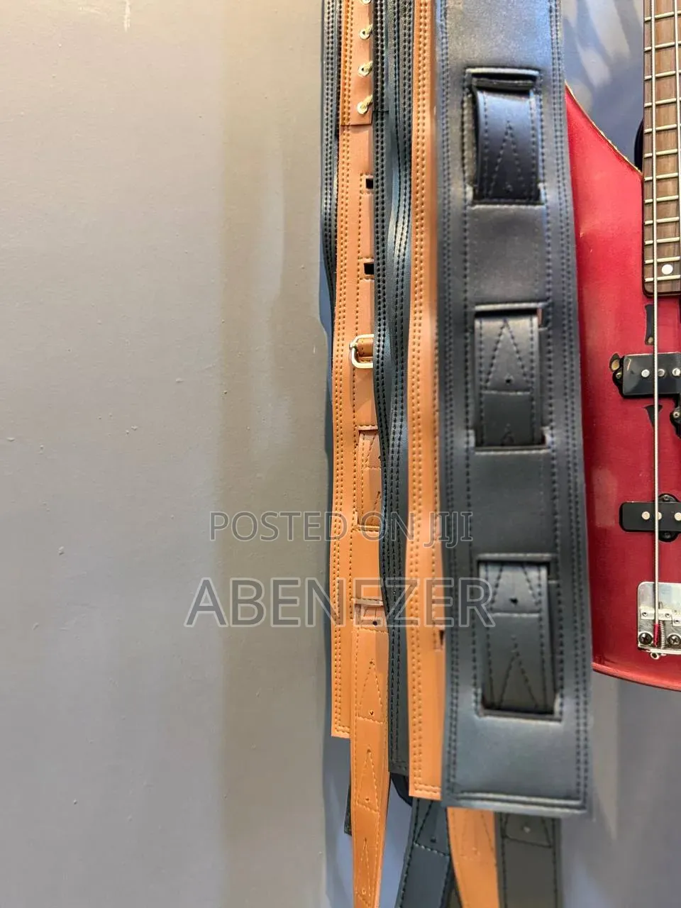 Leather Guitar Strap Belt