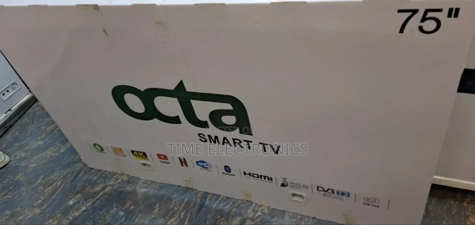 Octa 75'' Android 15.0 New 2026 Smart Tv 10 Year Warranty