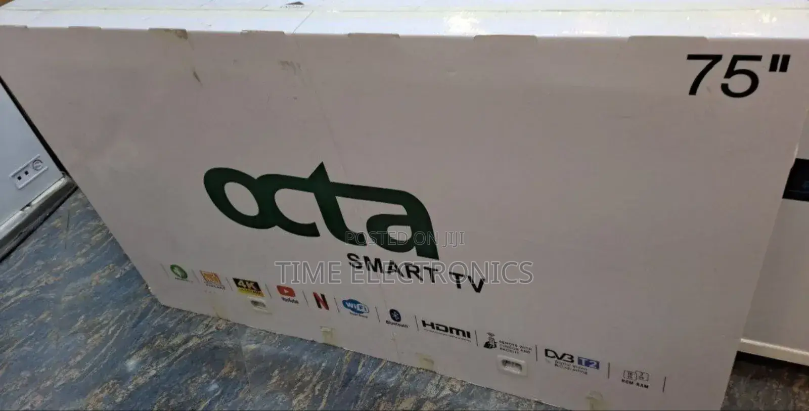 Octa 75'' Android 15.0 New 2026 Smart Tv 10 Year Warranty