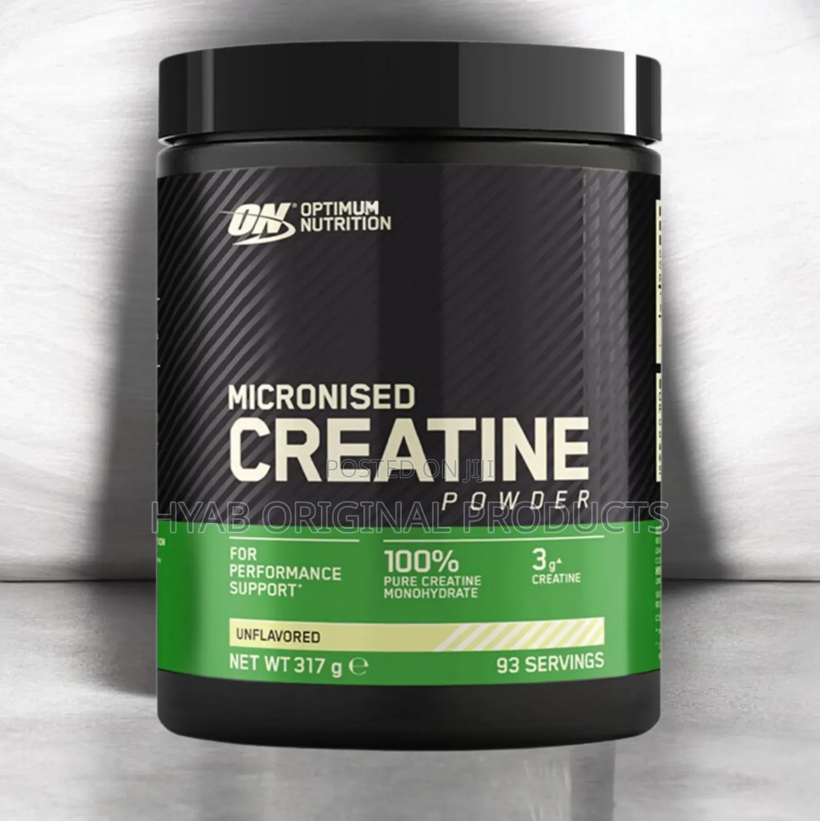Optimum Nutrition Micronised Creatine Monohydrate 317g, (93 Serving )