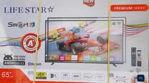Life Star 65'' New 2026 Tv Android 5 Year Warranty_free Delivery