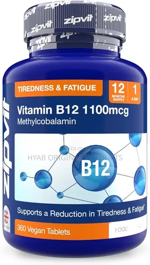 B12 Pure Methylcobalamin , 360 Vegan Tablets