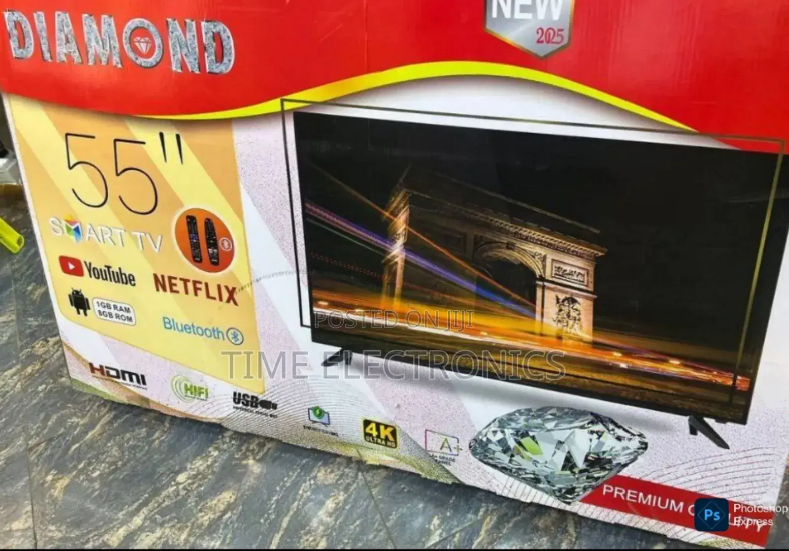Diamond 55'' New 2025 Tv ➢Free Delivery ➵5 Year Warranty