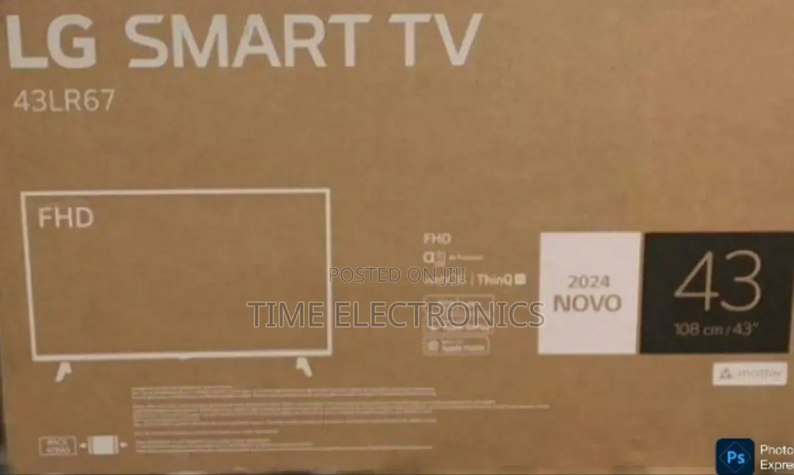 Lg 43'' New 2024 Smart Tv 5 Year Warranty_free Delivery
