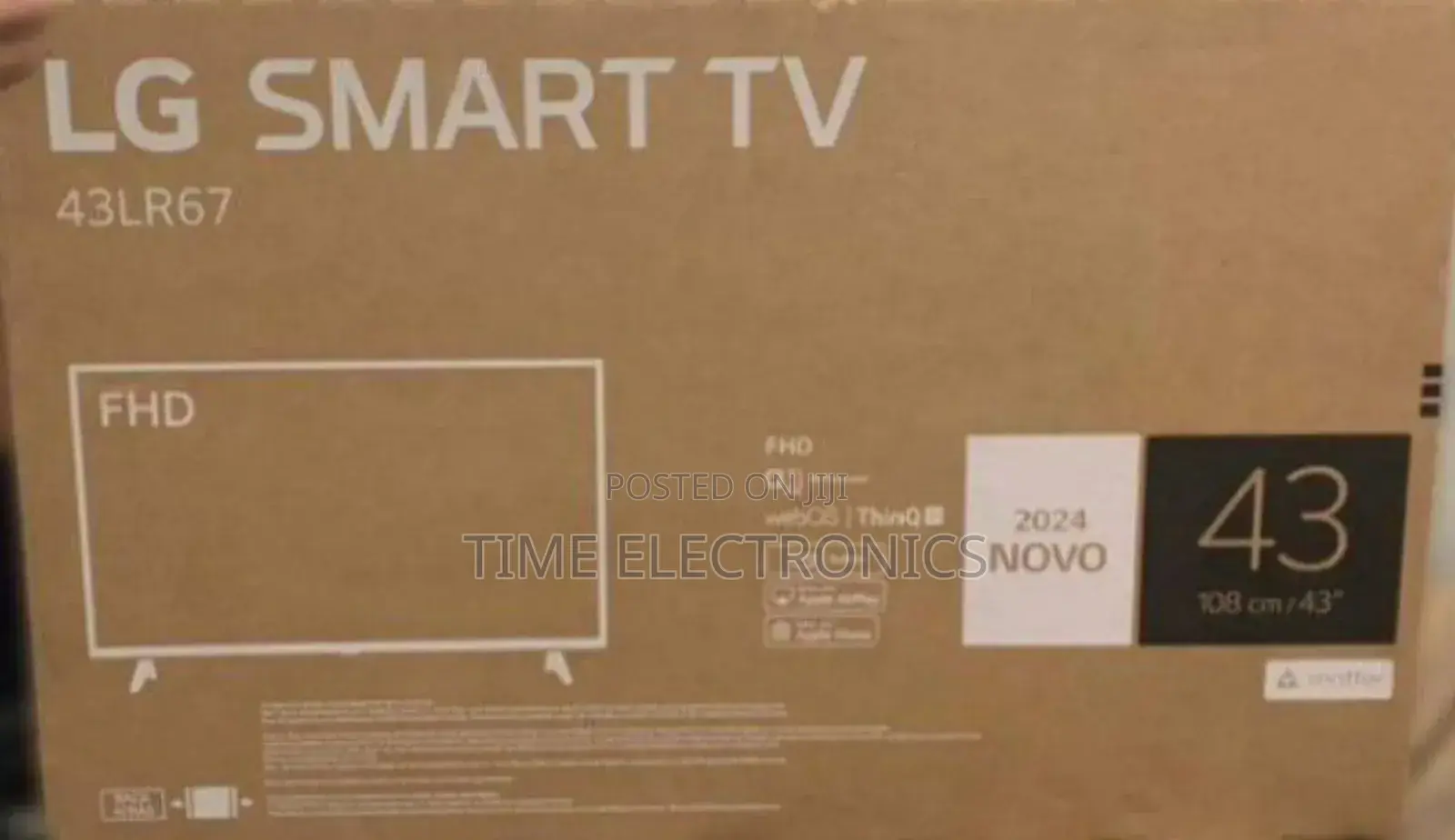 Lg 43'' New 2024 Smart Tv 5 Year Warranty_free Delivery