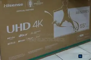 Hisence 55'' A6 Series Uhd New 2024 Smart Tv 5 Year Warranty