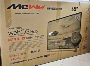 Mewe 65'' Webos Smart Tv New 2026 5 Year Warranty_free Delivery
