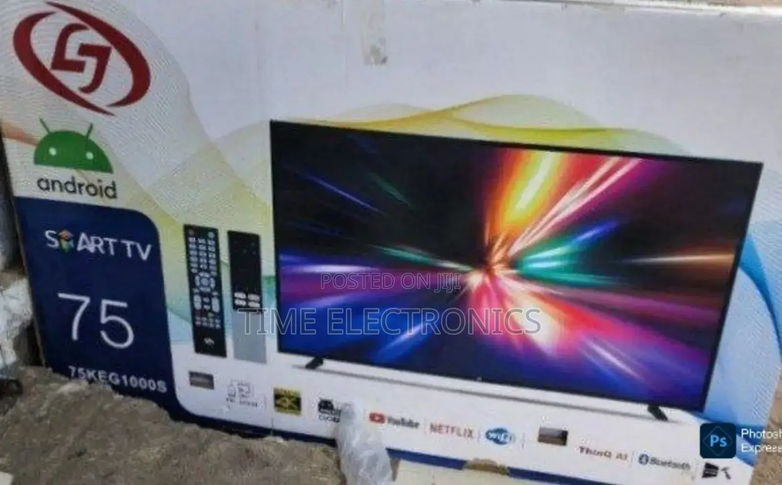 Lj 75'' New 2025 Smart Tv 10 Year Warranty_free Delivery