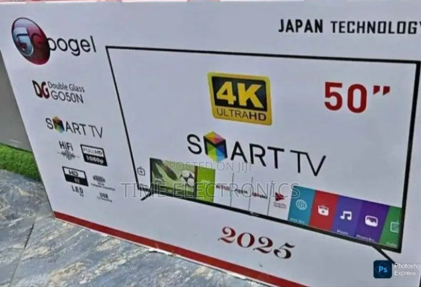 Google 50'' New 2025 Smart Tv 10 Year Warranty_free Delivery