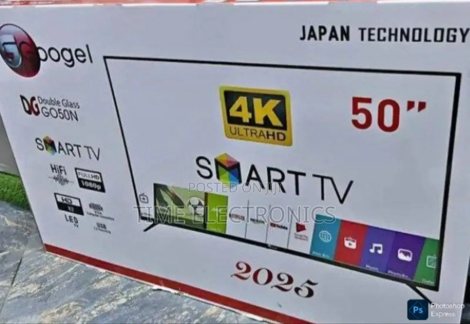 Google 50'' New 2025 Smart Tv 10 Year Warranty_free Delivery