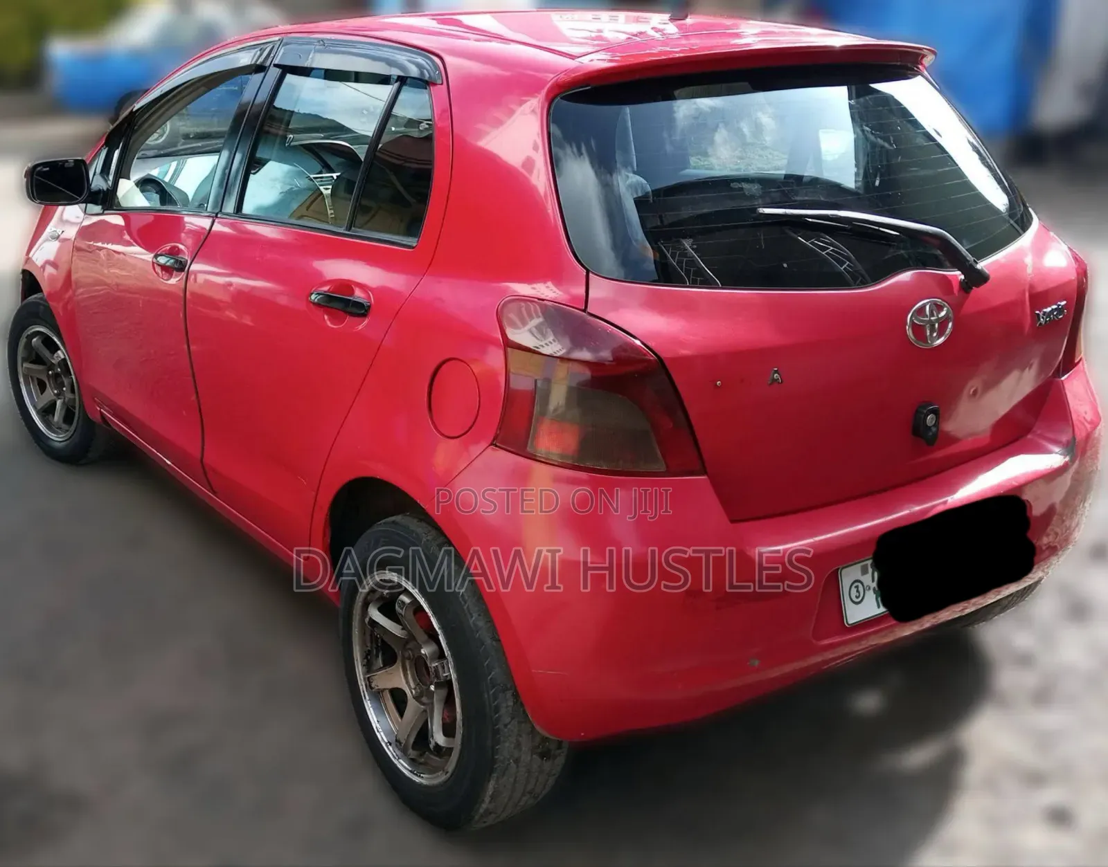 Toyota Yaris 1.0 VVT-i 2008 Red