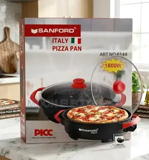 Sanford Italy Electric Pizza Pan | 1800w High-Power | Multi-Cooker