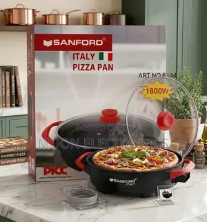 Sanford Italy Pizza Pan Multi-Cooker | 1800w | Non-Stick Surface