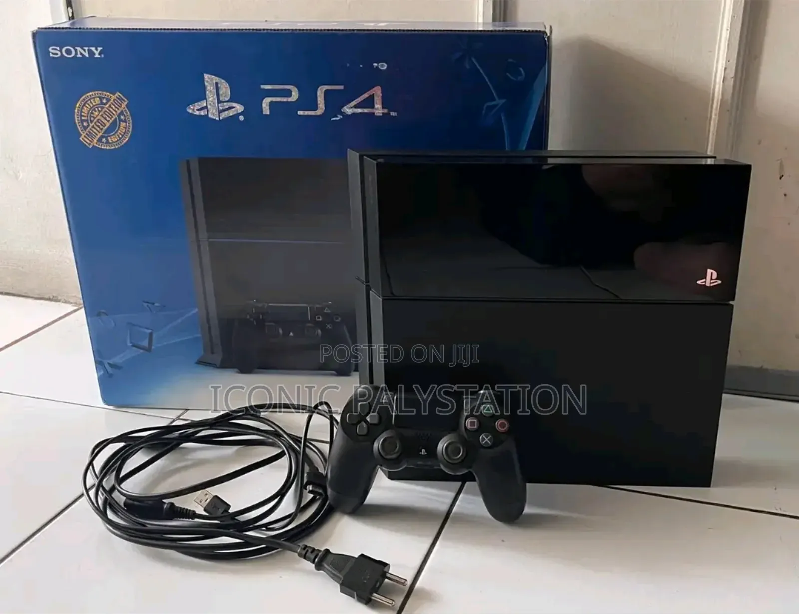 Palystation 4 Jealbeark for Gamers With Fc 26 and 10 Games Installed