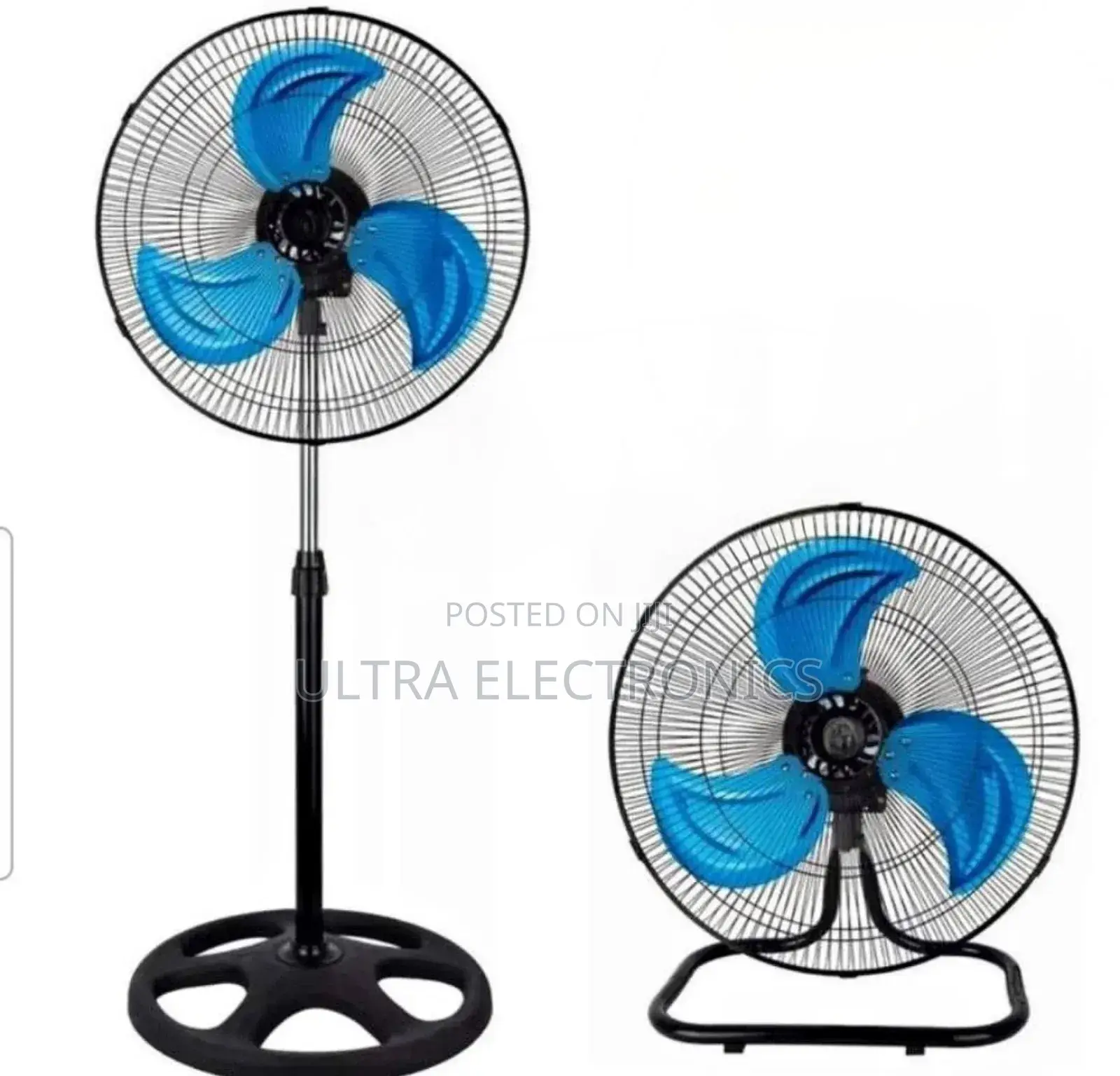 Floor Fan Industrial Pedestal Fan Designed to Be Used as a Stand
