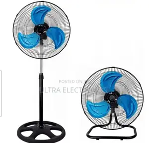 Floor Fan Industrial Pedestal Fan Designed to Be Used as a Stand