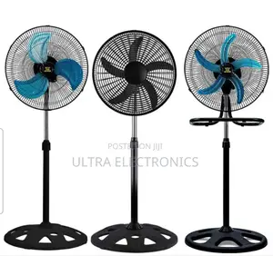 18-Inch Industrial Pedestal Stand Fan, Likely From a Brand Such King