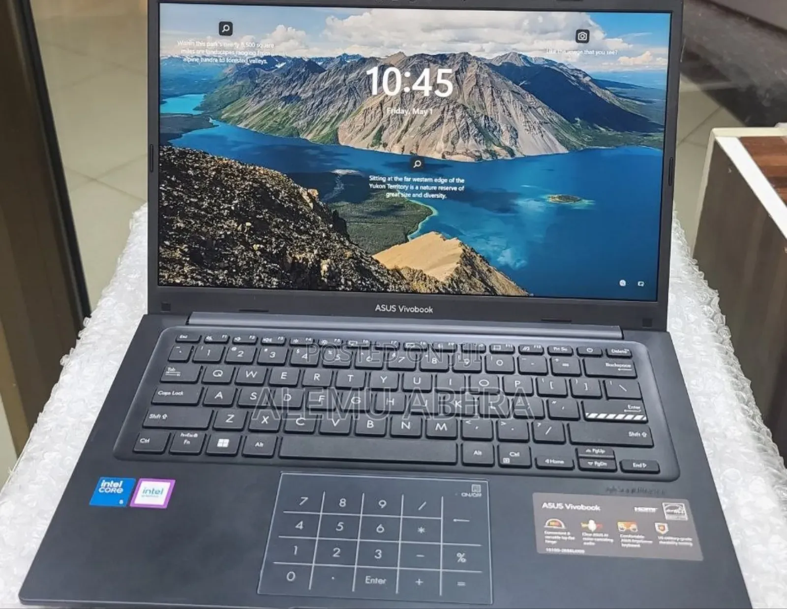 New Laptop Asus 16GB Intel Core 5 SSD 512GB