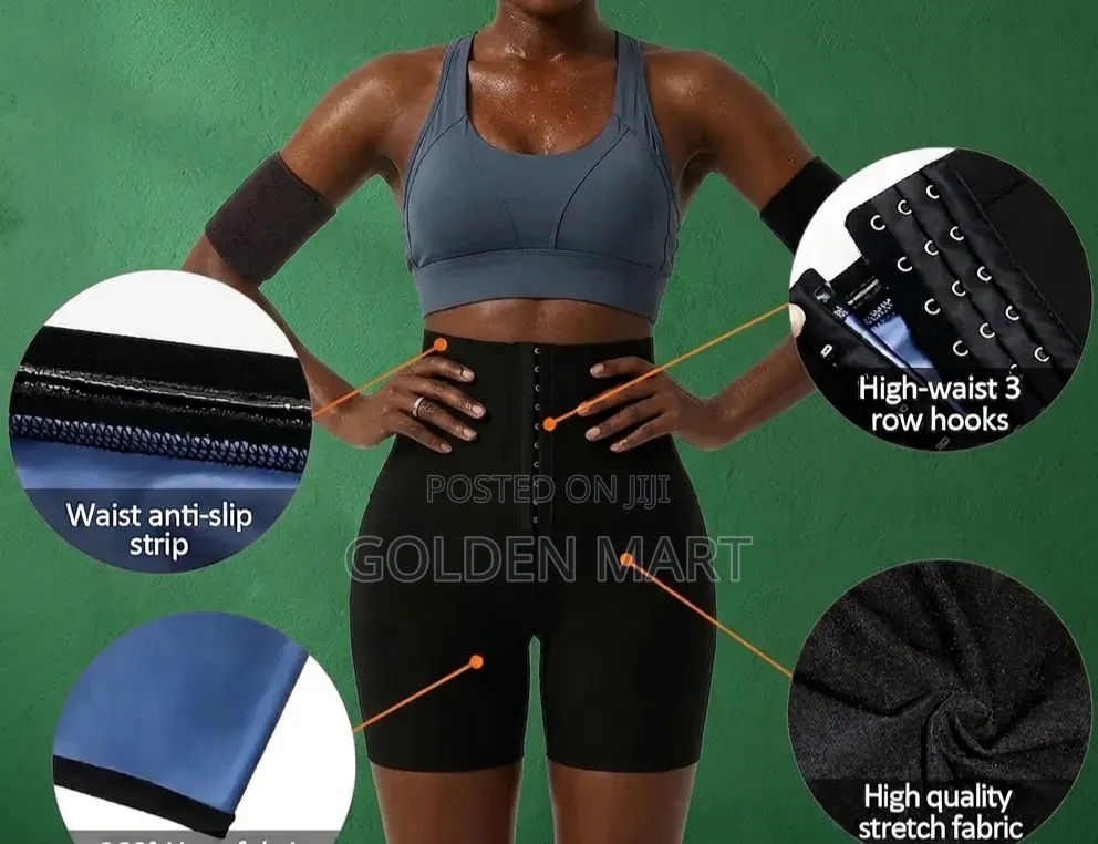High-waisted Sauna Sweat Shaper Short