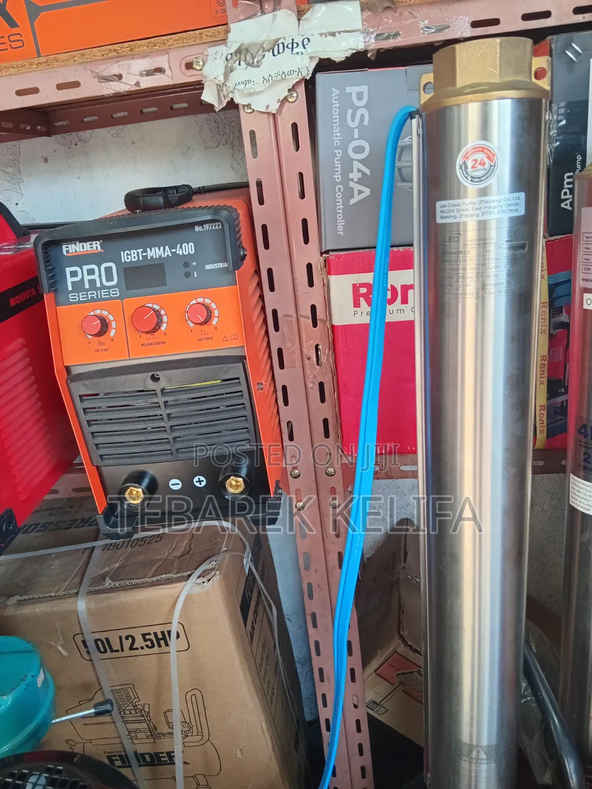 Leo High Qality Borhole Water Pump 2hp