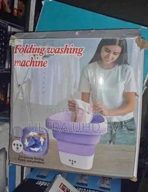 Foldable Mini Washing Machine Designed For