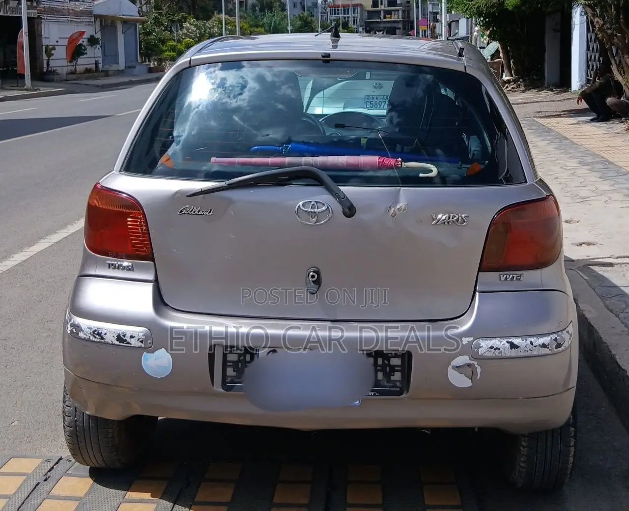 Toyota Vitz 2003 Silver