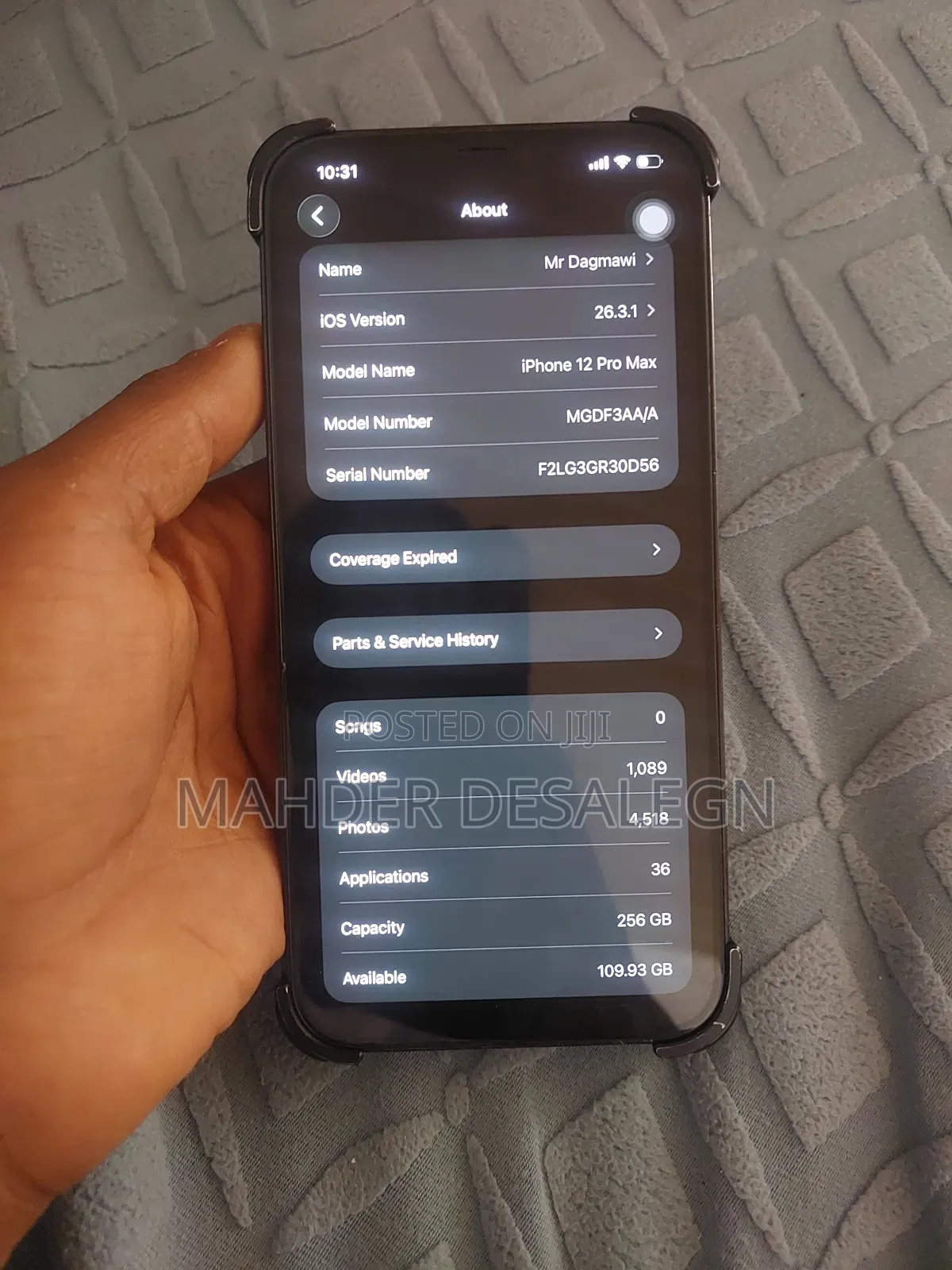Apple iPhone 12 Pro Max 256 GB Purple