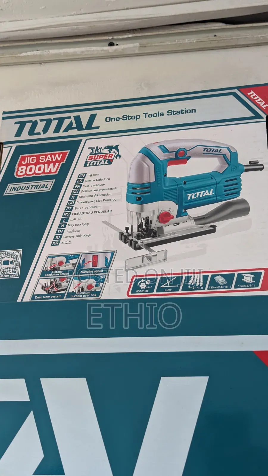 Total Jig Saw 800w