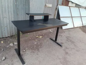 Metal + Oak Table