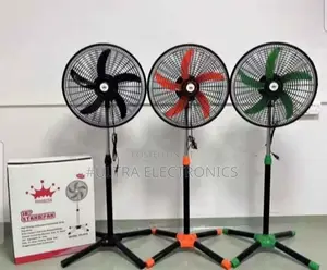 18-Inch Industrial Standing Fan, Designed for Both Home and Office Use