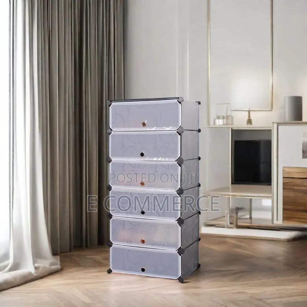 Plastic Cube Shoe Rack