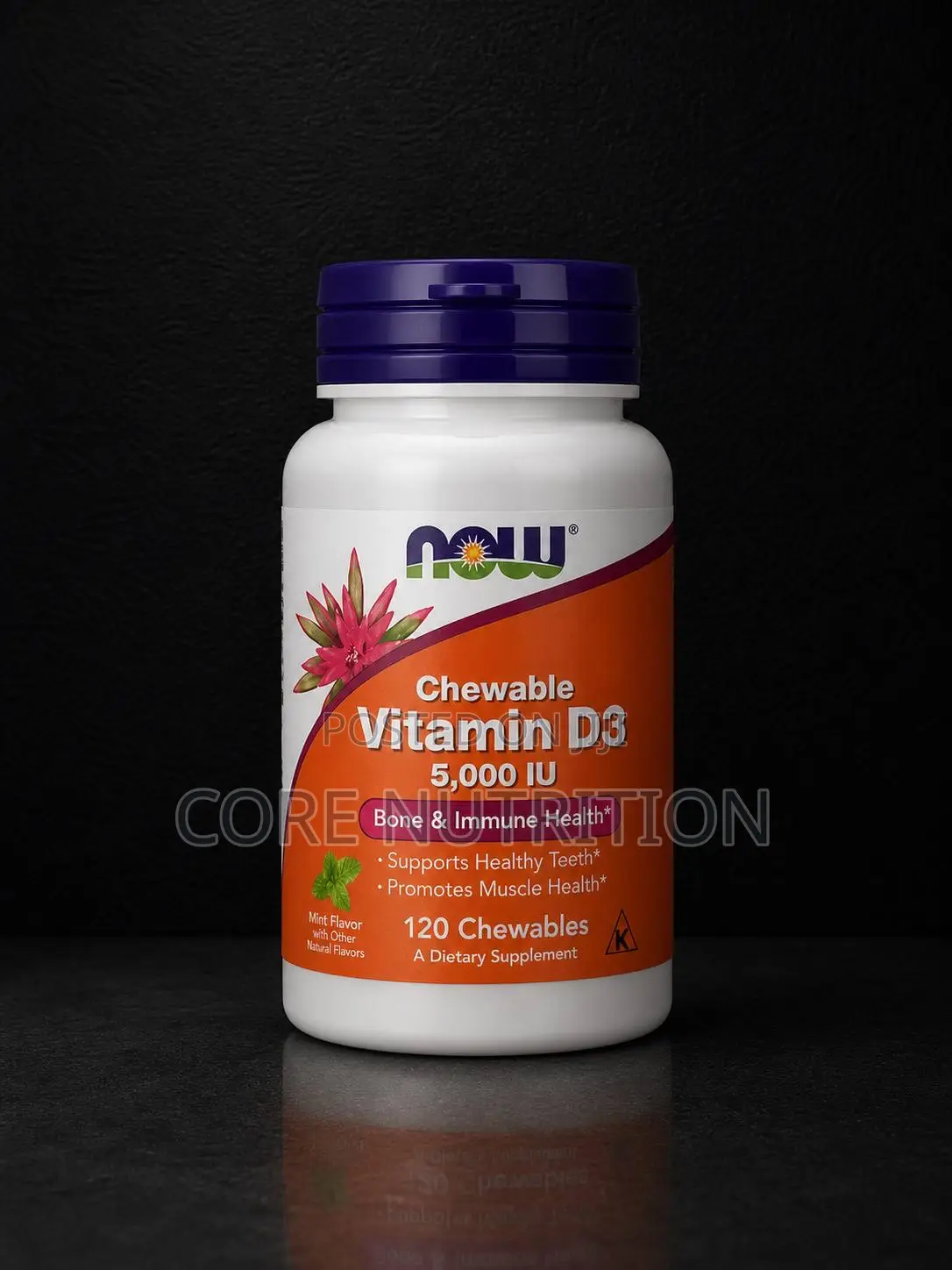 Vitamin D3 , 5000iu , 120 Chewable