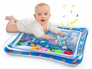 የሕፃናት የዉሃ መጫወቻ ምንጣፍ Inflatable Baby Water Play Mat